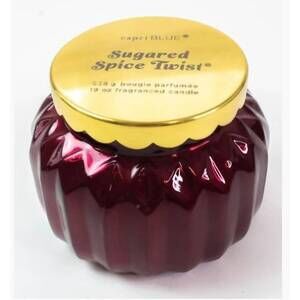 NEW CAPRI BLUE royal gem signature sugared spice twist candle 19 oz in sugared s